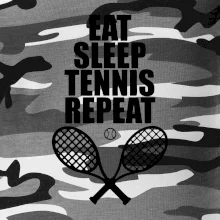 Eat sleep tennis