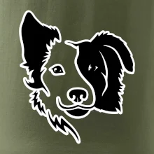 Border kólia obrys hlavy