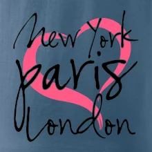 I love NYC Paris London