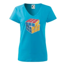 Rubikova kocka kreslená