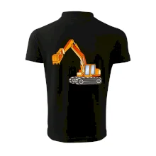 Bager bez nápisu oranžový