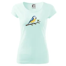 Sýkorka modrinka na vetve