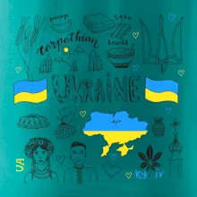 Ukrajina folklór - kreslené obrázky