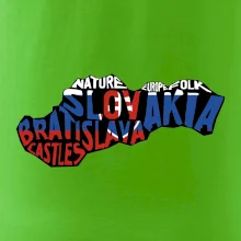 Mapy - názvy miest - Slovensko