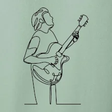 Gitarista jedným ťahom