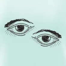 Párovy motív - oko vyguľované