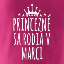 Princezné sa rodia v marci Princezné sa rodia v marci