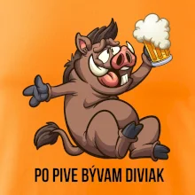 Po pive bývam diviak