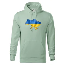 Ukrajina vlajka mapa Ukrajina vlajka mapa