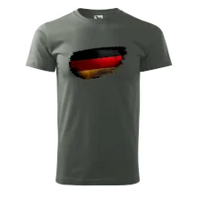 Nemecká vlajka ohryzaná Nemecká vlajka ohryzaná