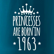 Princesses are born in 1963