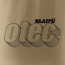 Nápis najlepší otec