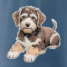 Lagotto romagnolo vyšívaný veľký
