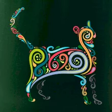 Mačka farebné krivky