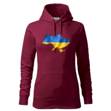 Ukrajina vlajka mapa Ukrajina vlajka mapa