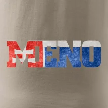 Slovenská vlajka - Váš nápis