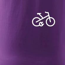 Obrázok kolesa na prsníku ebike