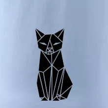 Origami mačka spredu