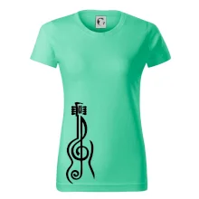 Husľový kľúč gitara