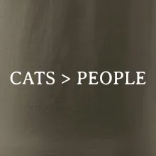 Cats > people