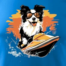 Border Kólia na vodnom skútri