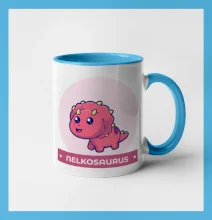 Dinosaurie mená - růžový dinosaurus