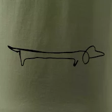 Jazvečík - kreslený