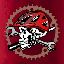 Lebka biker opravár