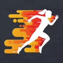 Behanie - oranžová žena