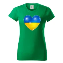 Ukrajina srdce vlajka