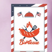 USA BBQ POSTER