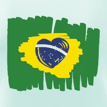 Brazília vlajka srdca