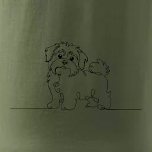 Havanský psík linka jedným ťahom