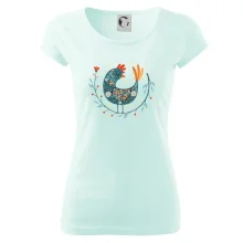 Folklór - sliepky s margarétkami