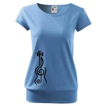 Husľový kľúč gitara Husľový kľúč gitara