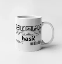 Čiarový kód - Hasič / hasička