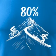 Narodeniny cyklista a lyžiar 80