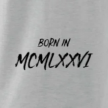 Born in - Rímske číslo 1976