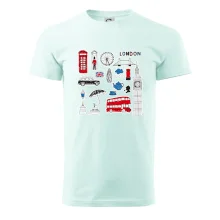 Velká Británie - kreslené ikonky