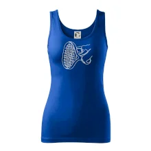 Tenisová raketa jedným ťahom Tenisová raketa jedným ťahom