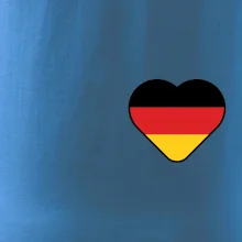 Germany love prso - Nemecká vlajka Germany love prso - Nemecká vlajka