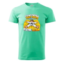 Pád bolí tatami judo