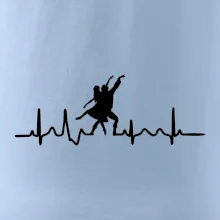 EKG tanec - tancujúca dvojica