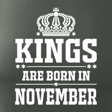 Kings are born in November