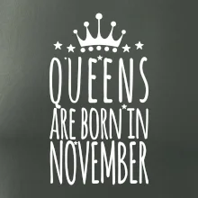 Queens are born in November