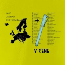 Môj cestovný zoznam - Európa