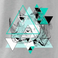 Biely nosorožec (Pecka design)