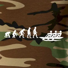 Evolúcia veslovanie 3 ľudia