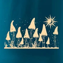 Goblincore noční krajina Goblincore noční krajina