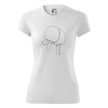 Rakety na stolný tenis jedným ťahom Rakety na stolný tenis jedným ťahom